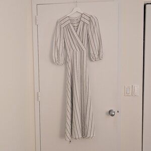Calvin Klein Cotton Stripped Dress Size 2
